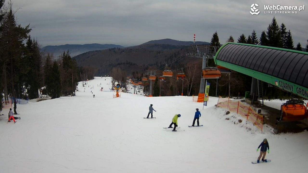 CZARNY GROŃ - Rzyki górna stacja - 28 styczeń 2026, 10:59