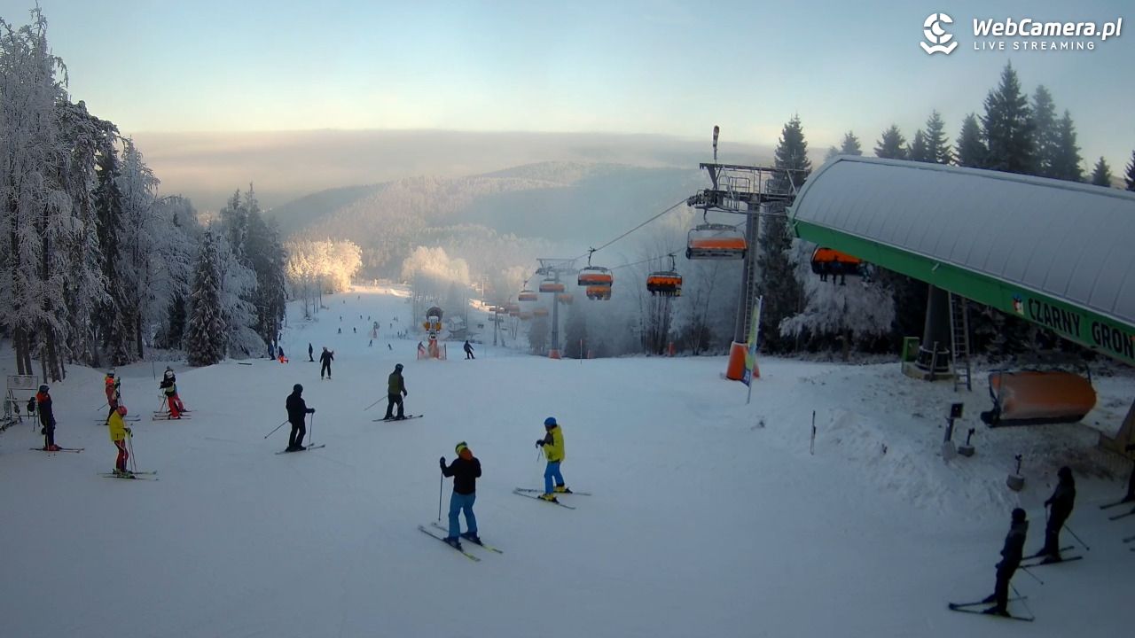 CZARNY GROŃ - Rzyki górna stacja - 27 grudzień 2025, 09:07