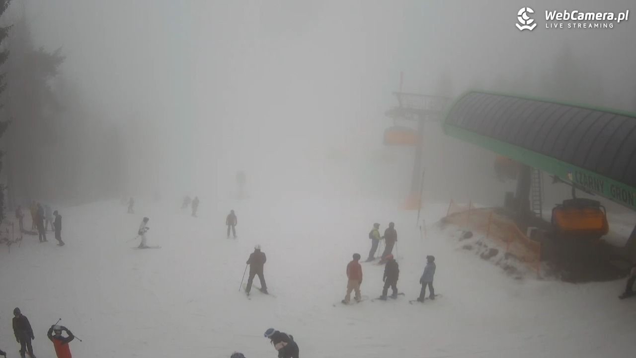 CZARNY GROŃ - Rzyki górna stacja - 07 luty 2026, 12:14