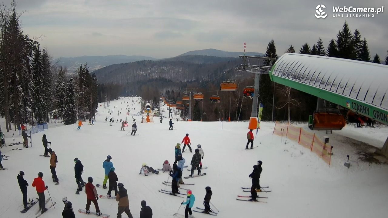 CZARNY GROŃ - Rzyki górna stacja - 06 styczeń 2026, 11:27
