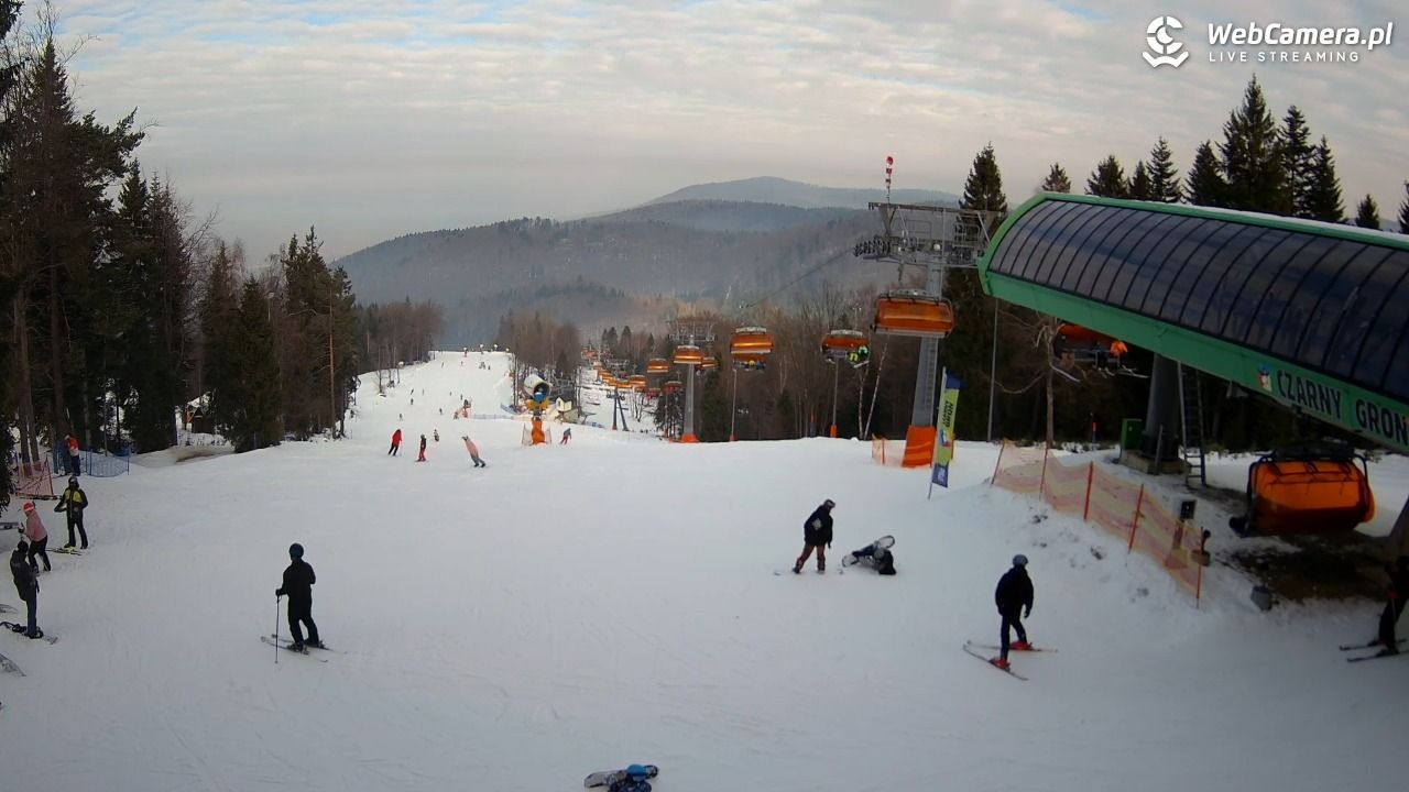 CZARNY GROŃ - Rzyki górna stacja - 23 styczeń 2026, 12:30