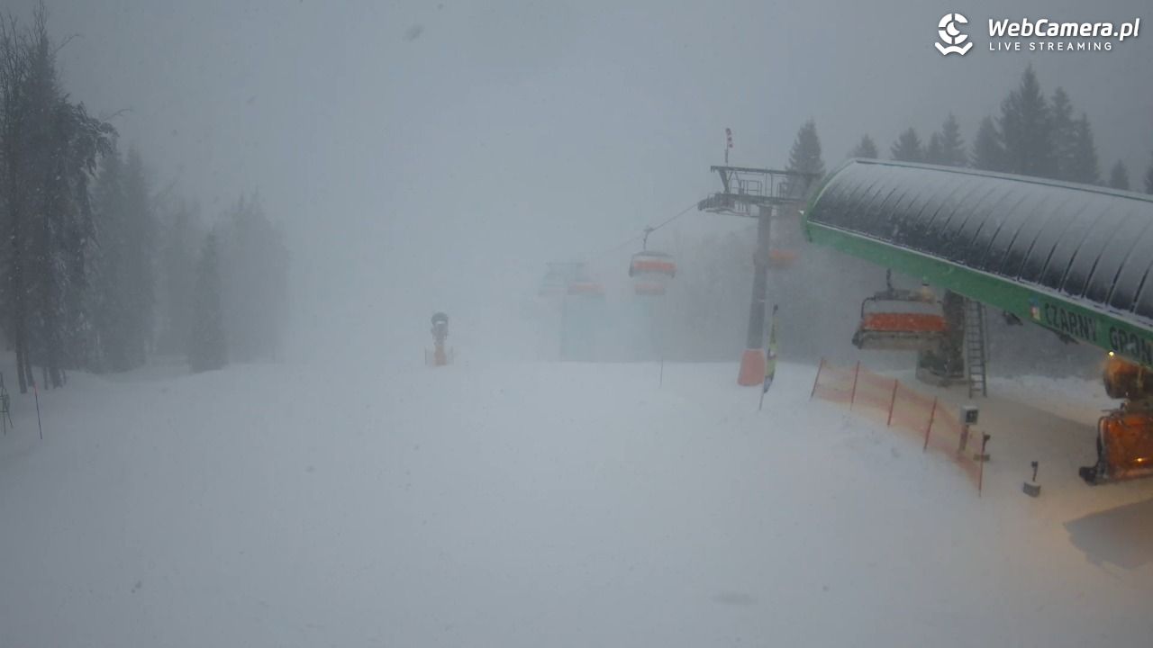CZARNY GROŃ - Rzyki górna stacja - 31 grudzień 2025, 08:03