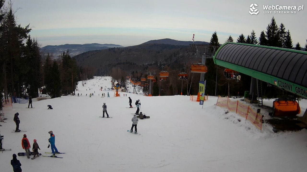 CZARNY GROŃ - Rzyki górna stacja - 25 styczeń 2026, 12:37