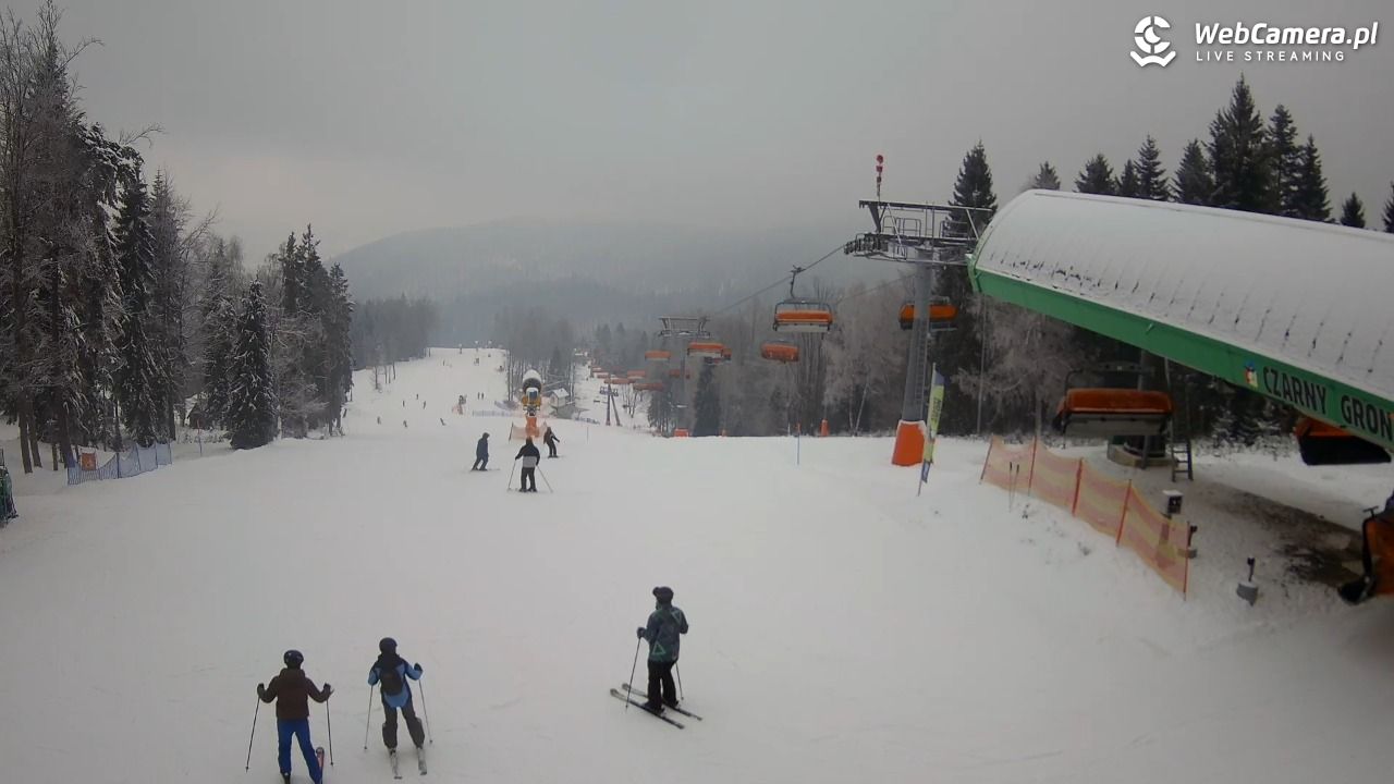 CZARNY GROŃ - Rzyki górna stacja - 07 styczeń 2026, 11:48
