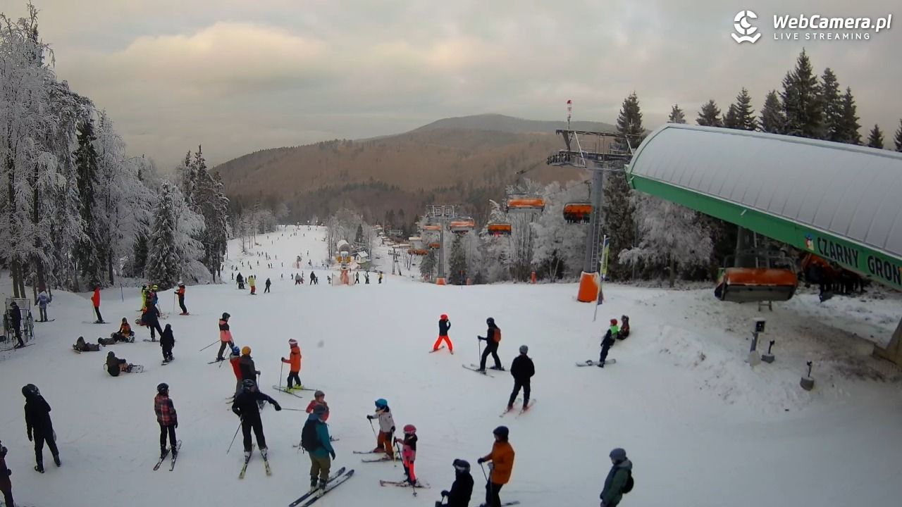 CZARNY GROŃ - Rzyki górna stacja - 27 grudzień 2025, 14:02
