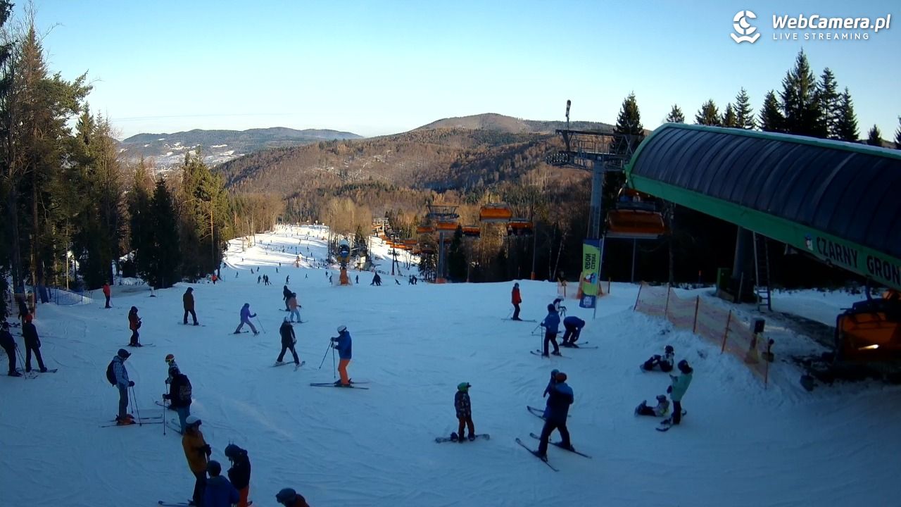 CZARNY GROŃ - Rzyki górna stacja - 17 styczeń 2026, 10:06