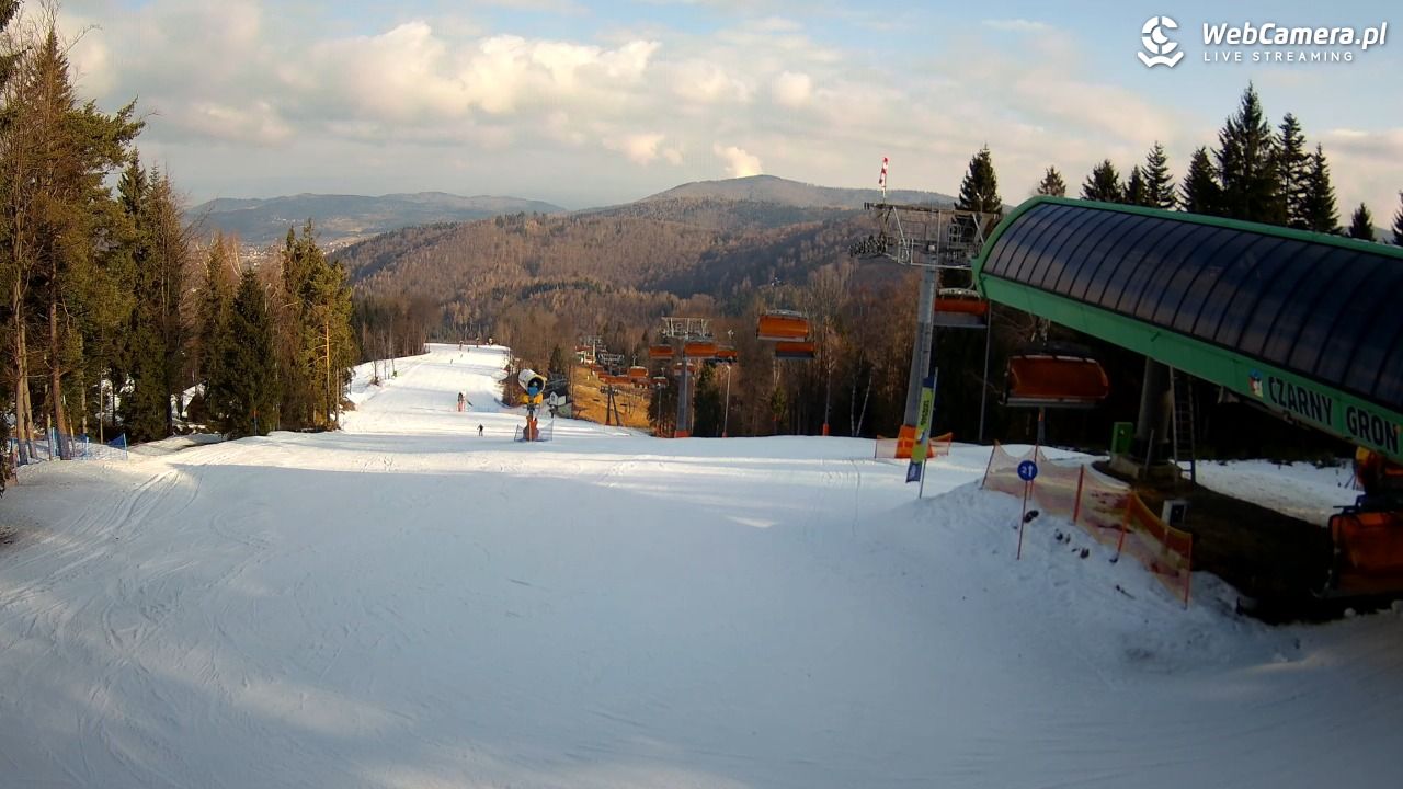 CZARNY GROŃ - Rzyki górna stacja - 02 marzec 2026, 08:54