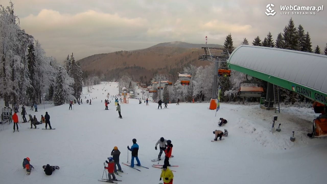 CZARNY GROŃ - Rzyki górna stacja - 27 grudzień 2025, 14:02