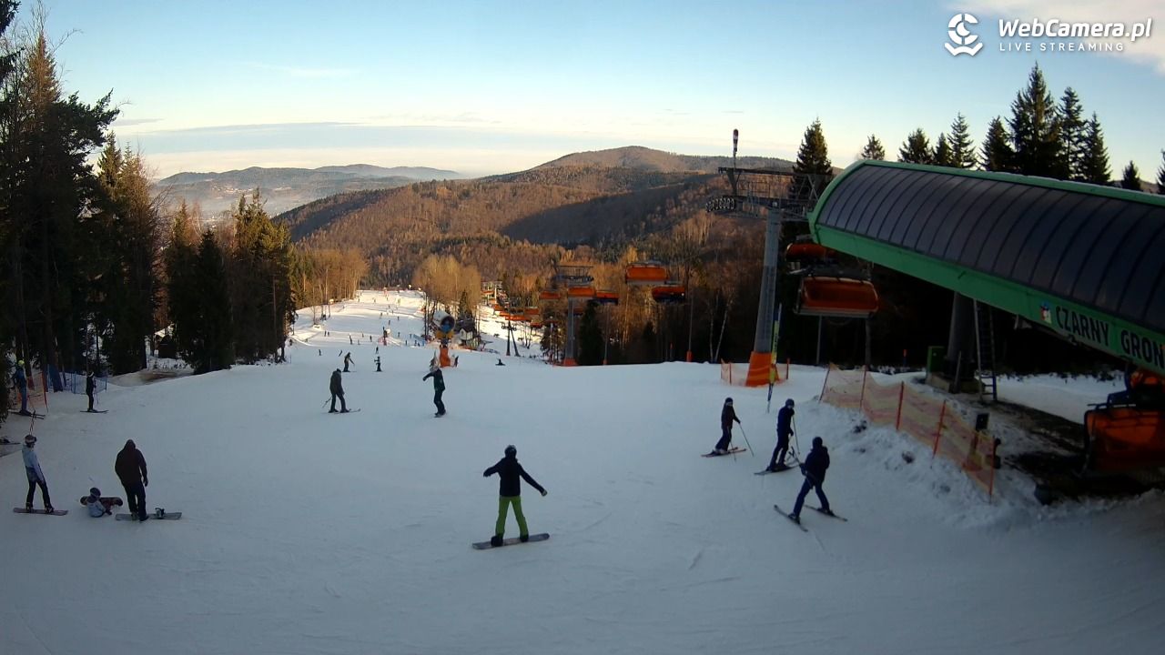 CZARNY GROŃ - Rzyki górna stacja - 25 styczeń 2026, 09:22