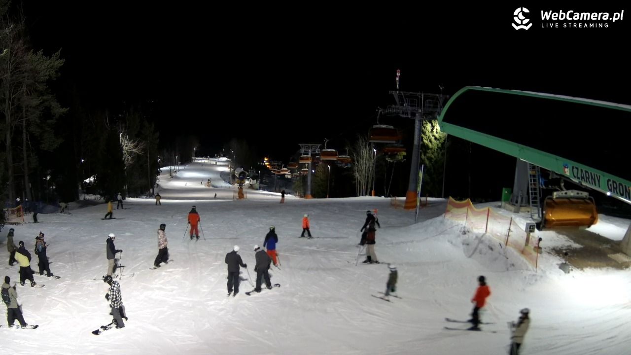 CZARNY GROŃ - Rzyki górna stacja - 22 styczeń 2026, 18:29