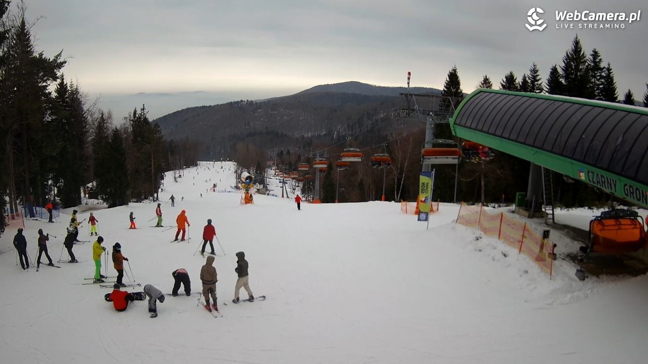 CZARNY GROŃ - Rzyki górna stacja - 24 styczeń 2026, 09:11