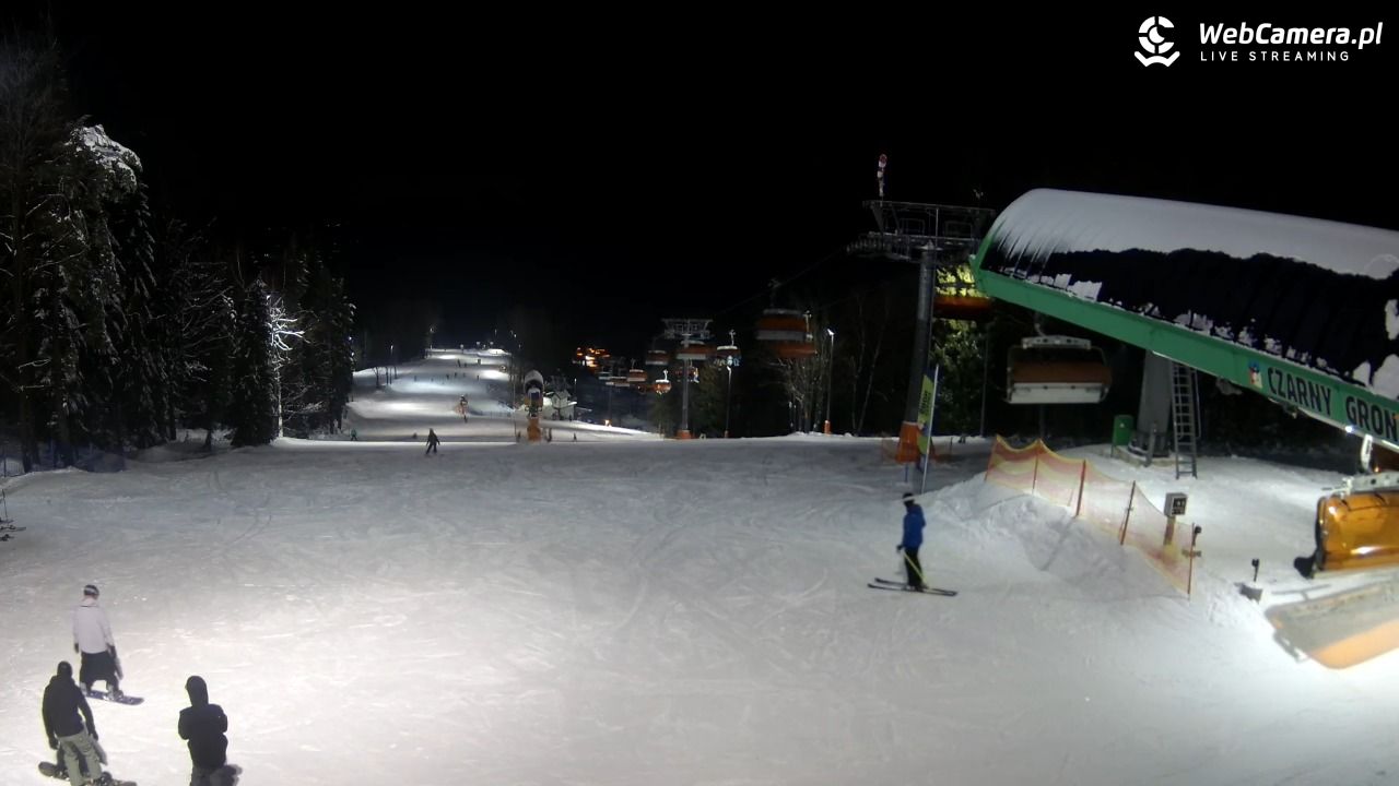 CZARNY GROŃ - Rzyki górna stacja - 14 styczeń 2026, 17:55