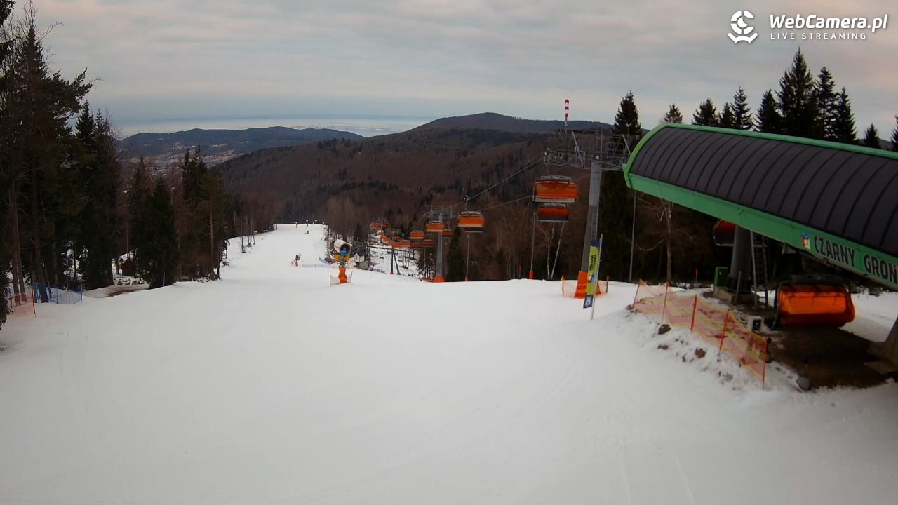CZARNY GROŃ - Rzyki górna stacja - 28 styczeń 2026, 07:44