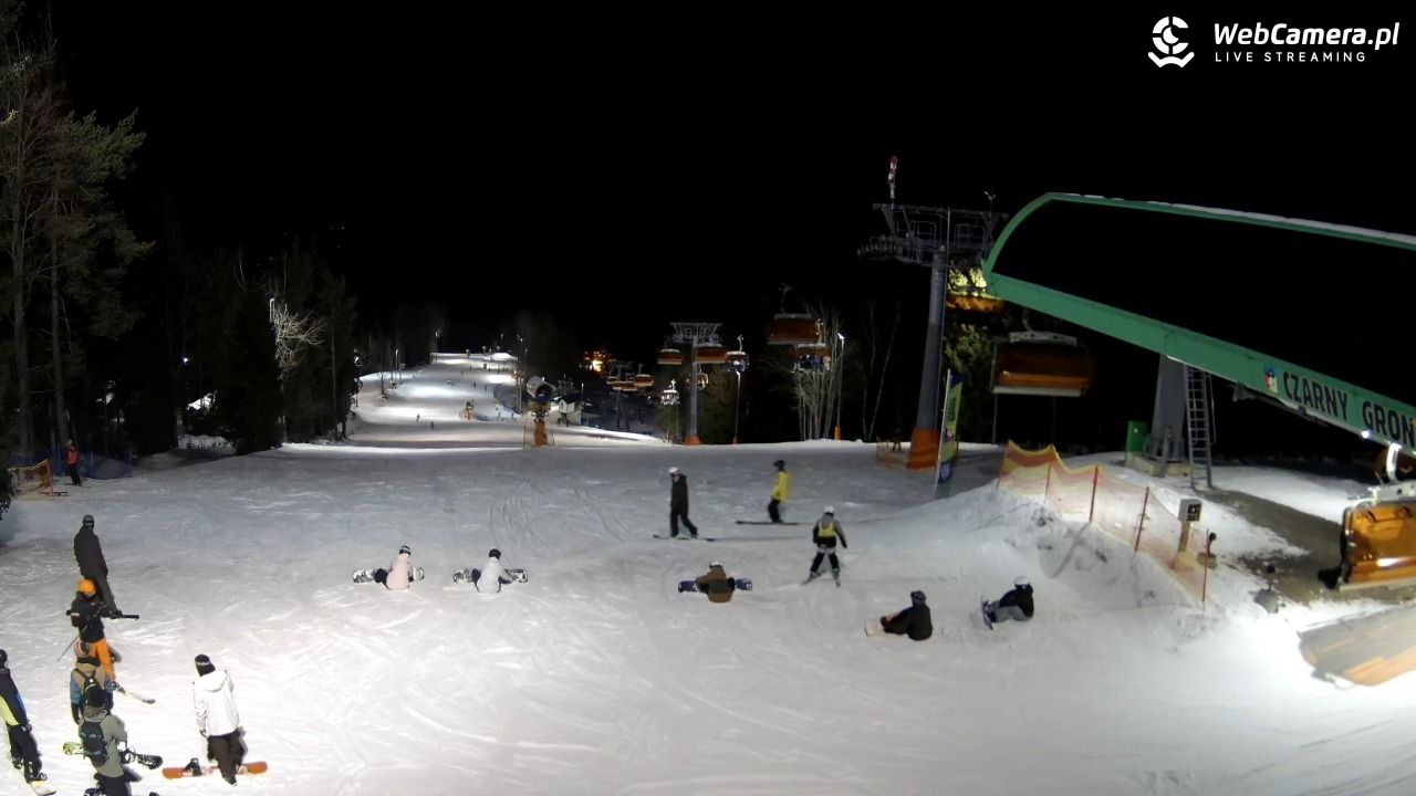 CZARNY GROŃ - Rzyki górna stacja - 22 styczeń 2026, 20:17