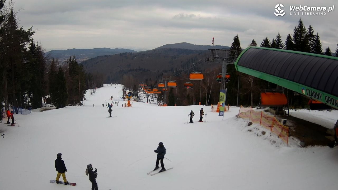 CZARNY GROŃ - Rzyki górna stacja - 27 styczeń 2026, 10:00