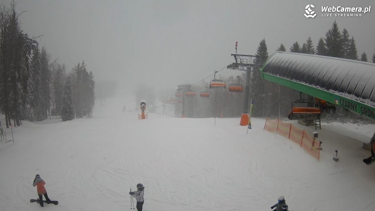 CZARNY GROŃ - Rzyki górna stacja - 31 grudzień 2025, 08:30