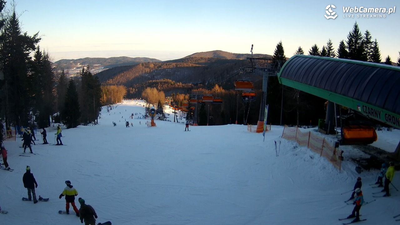 CZARNY GROŃ - Rzyki górna stacja - 17 styczeń 2026, 08:48