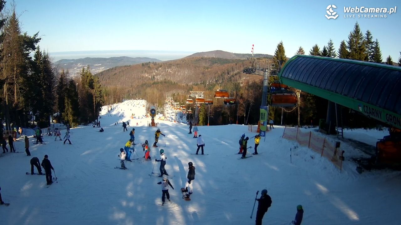 CZARNY GROŃ - Rzyki górna stacja - 17 styczeń 2026, 12:55