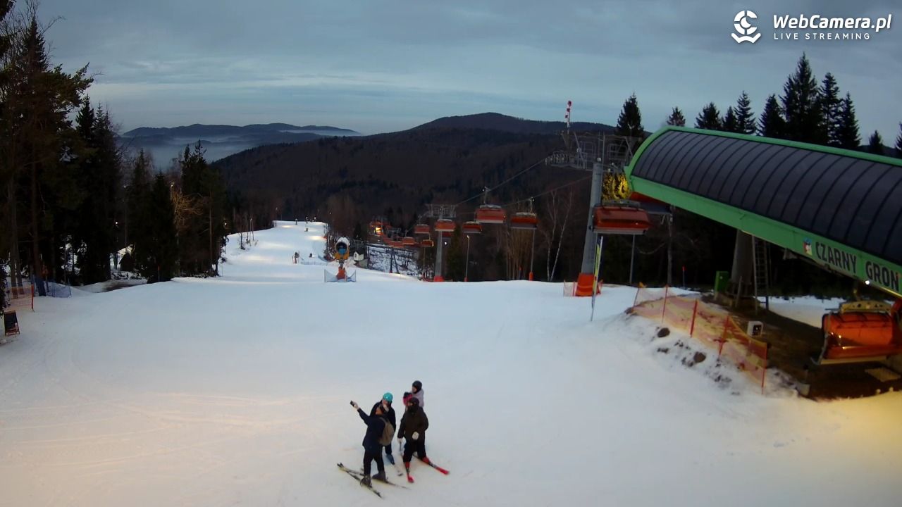 CZARNY GROŃ - Rzyki górna stacja - 06 luty 2026, 16:54