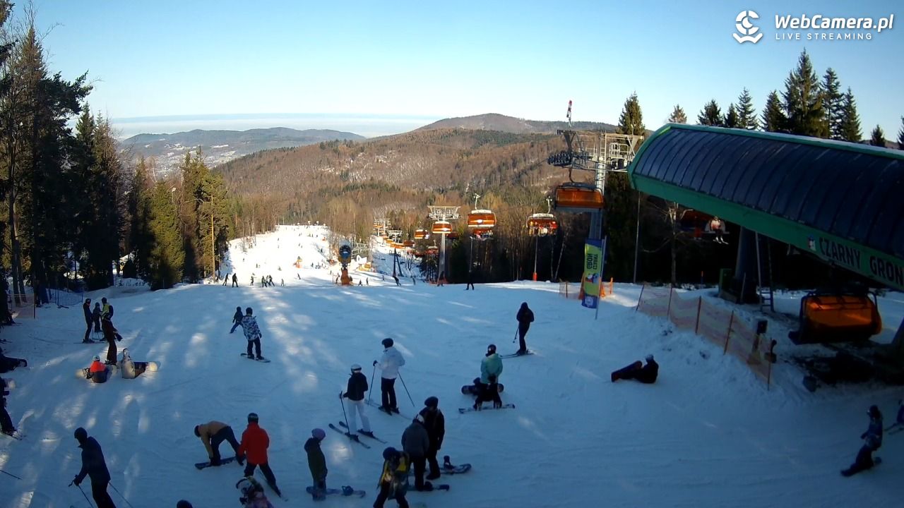 CZARNY GROŃ - Rzyki górna stacja - 17 styczeń 2026, 12:20