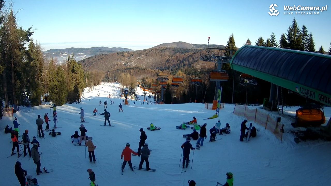 CZARNY GROŃ - Rzyki górna stacja - 17 styczeń 2026, 10:46