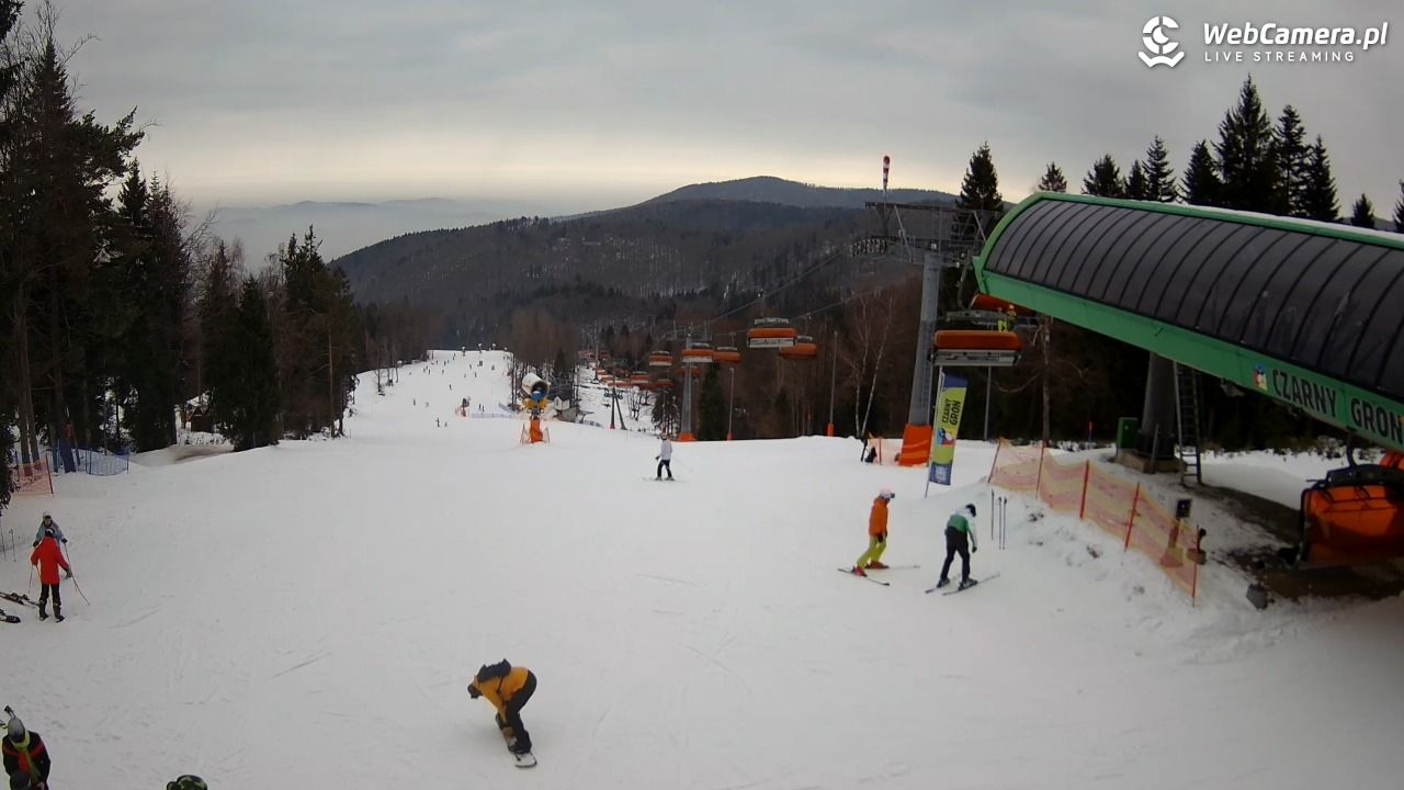 CZARNY GROŃ - Rzyki górna stacja - 24 styczeń 2026, 08:41