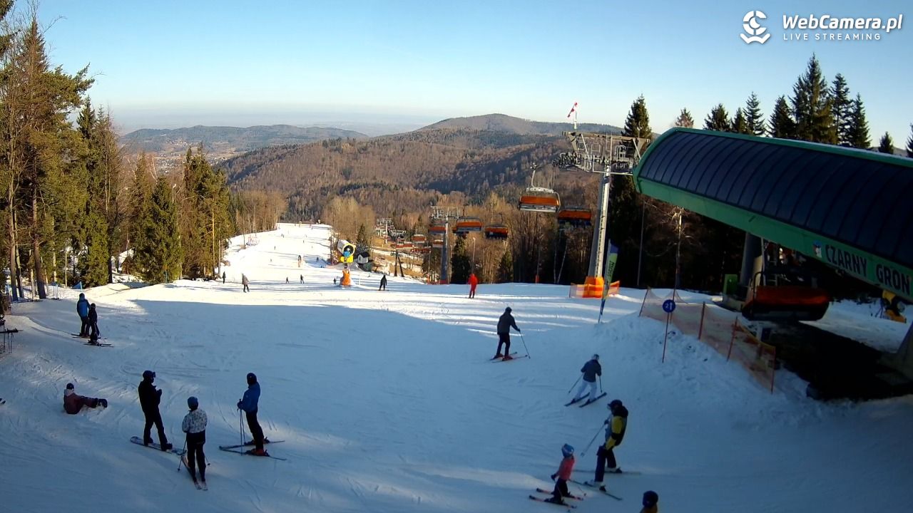 CZARNY GROŃ - Rzyki górna stacja - 28 luty 2026, 09:05