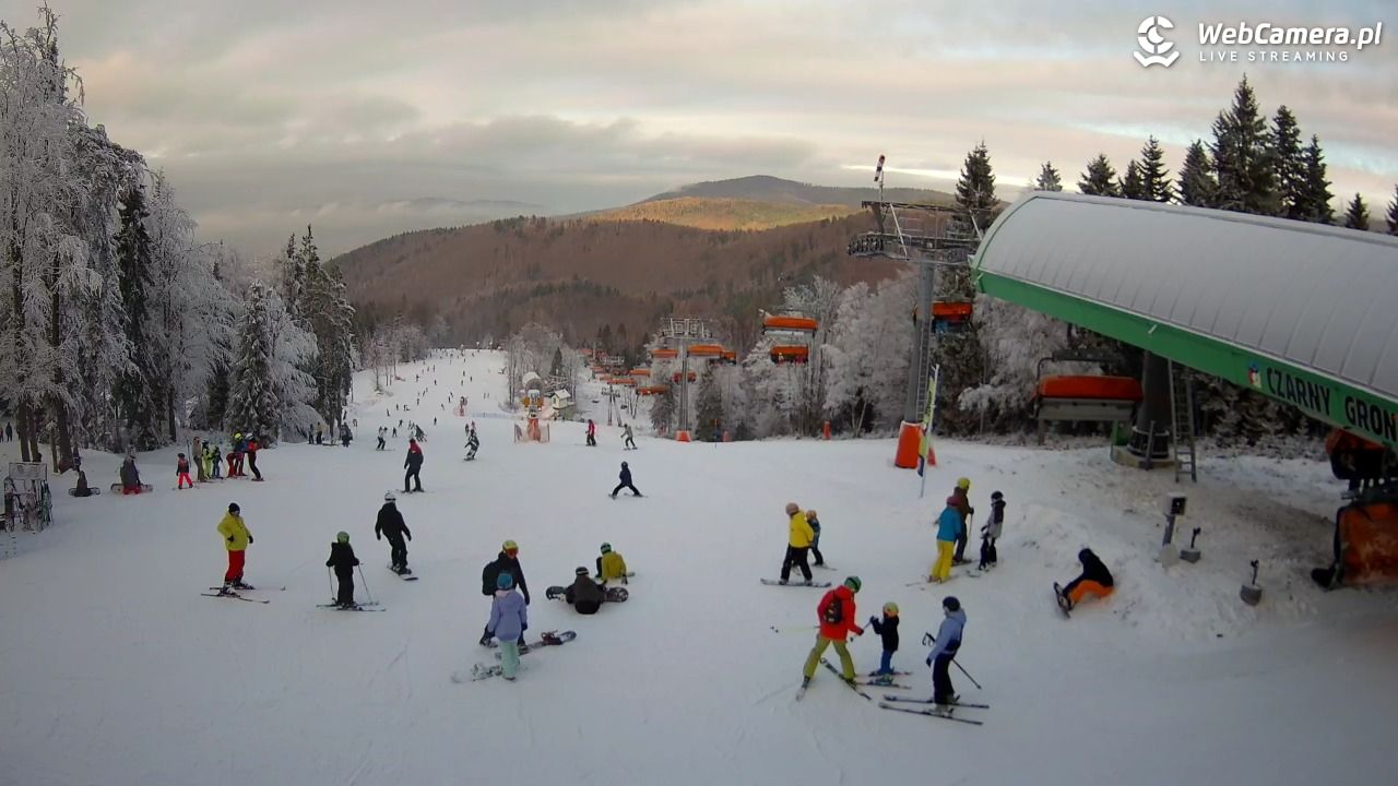 CZARNY GROŃ - Rzyki górna stacja - 27 grudzień 2025, 13:51
