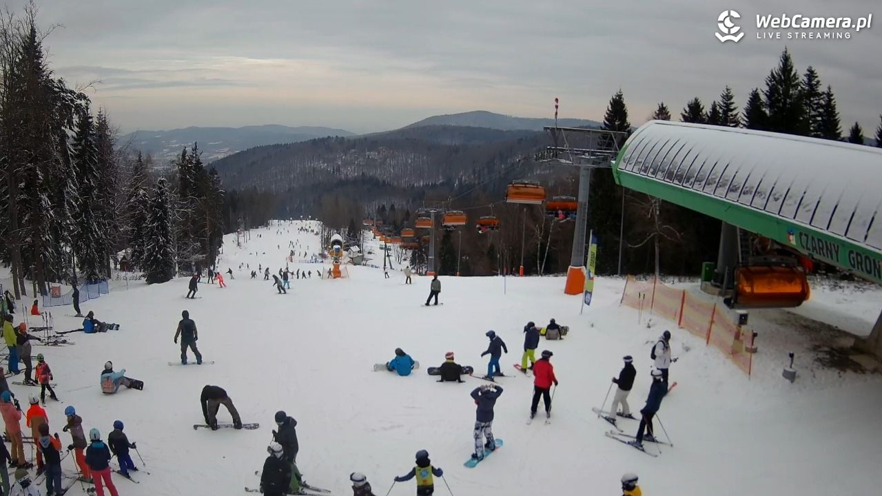 CZARNY GROŃ - Rzyki górna stacja - 06 styczeń 2026, 13:20