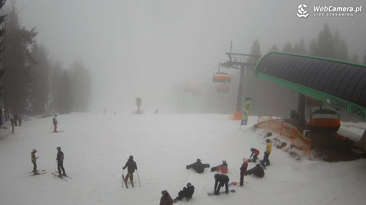 CZARNY GROŃ - Rzyki górna stacja - 07 luty 2026, 14:30