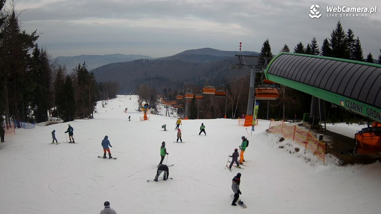 CZARNY GROŃ - Rzyki górna stacja - 28 styczeń 2026, 14:20