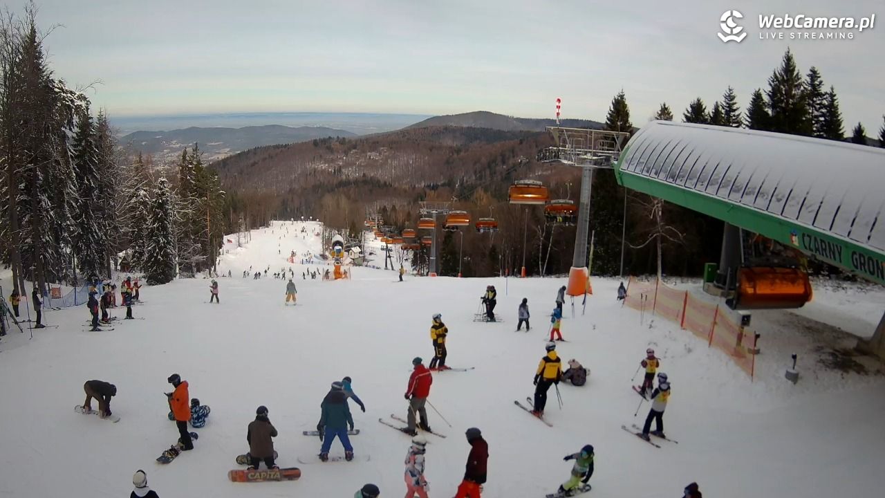 CZARNY GROŃ - Rzyki górna stacja - 05 styczeń 2026, 11:54