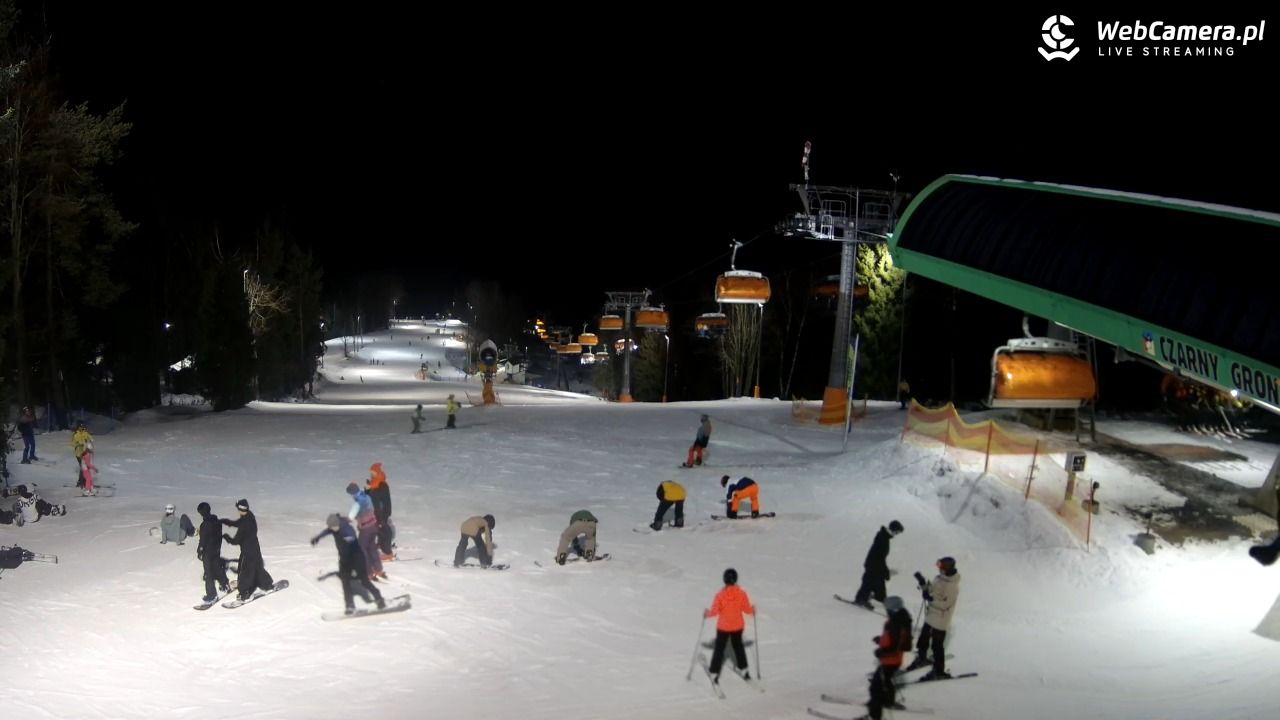 CZARNY GROŃ - Rzyki górna stacja - 16 styczeń 2026, 18:40