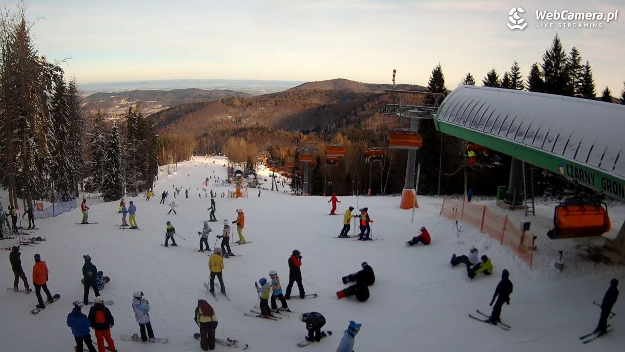 CZARNY GROŃ - Rzyki górna stacja - 05 styczeń 2026, 09:42