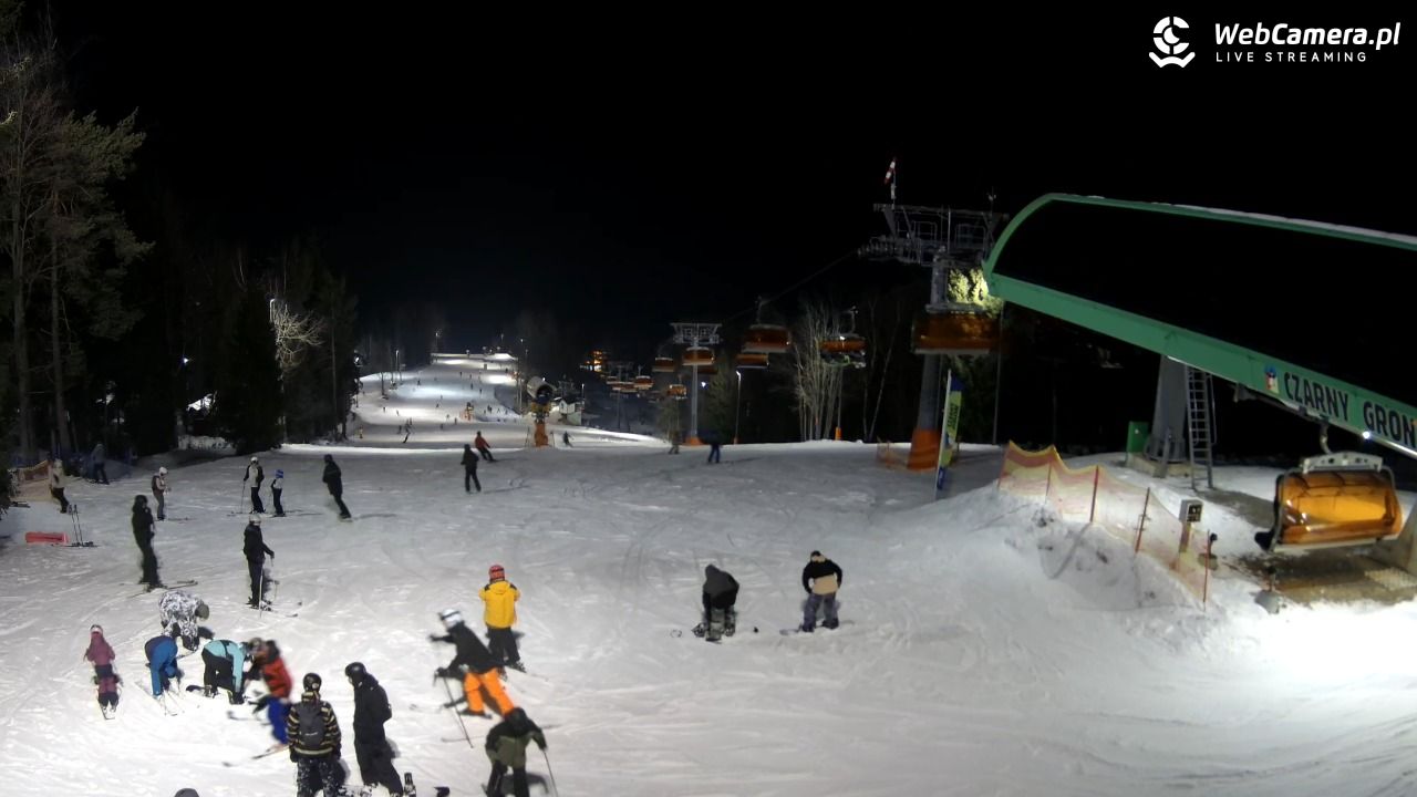 CZARNY GROŃ - Rzyki górna stacja - 23 styczeń 2026, 18:28
