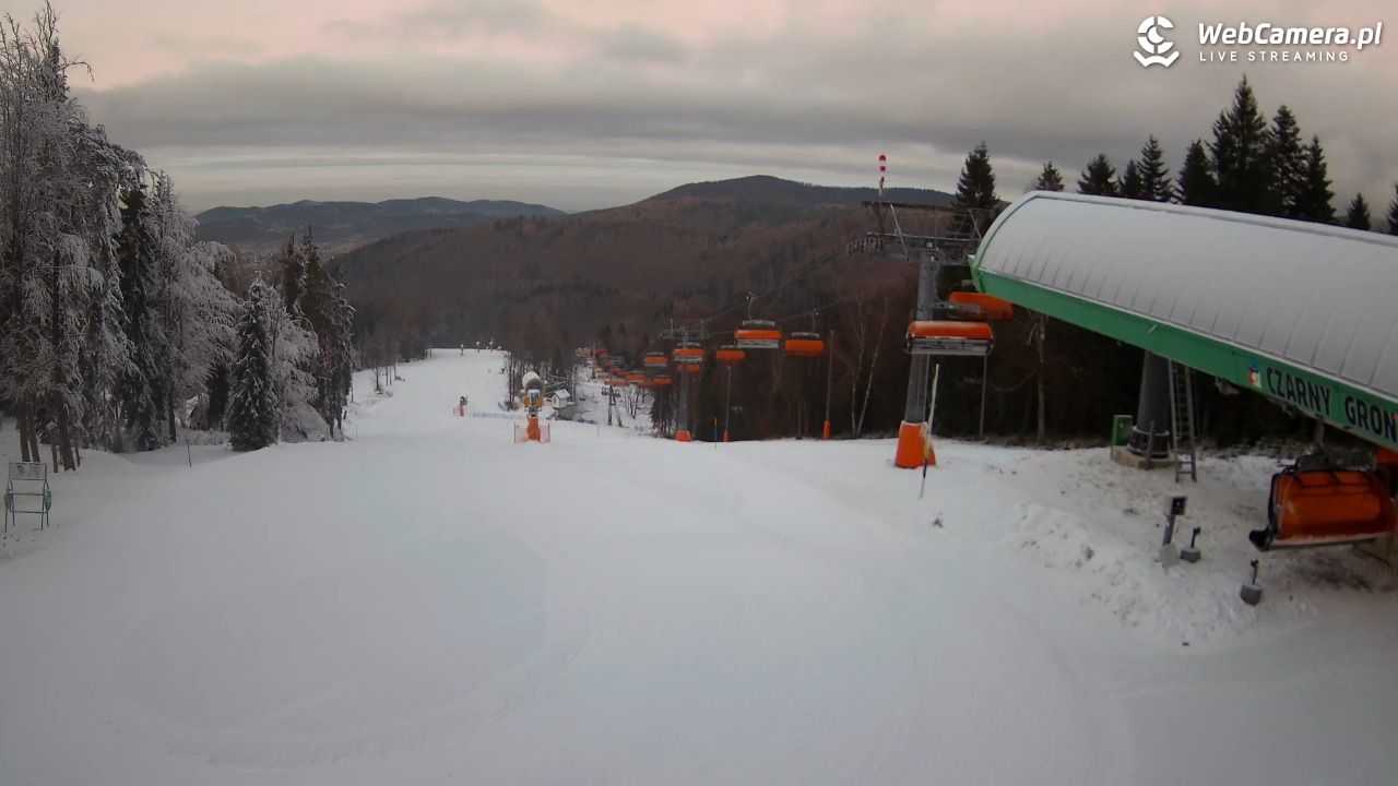 CZARNY GROŃ - Rzyki górna stacja - 27 grudzień 2025, 16:05