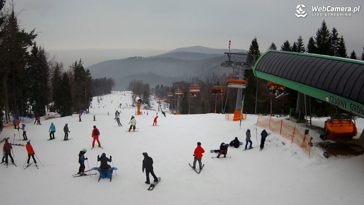 CZARNY GROŃ - Rzyki górna stacja - 24 styczeń 2026, 13:27