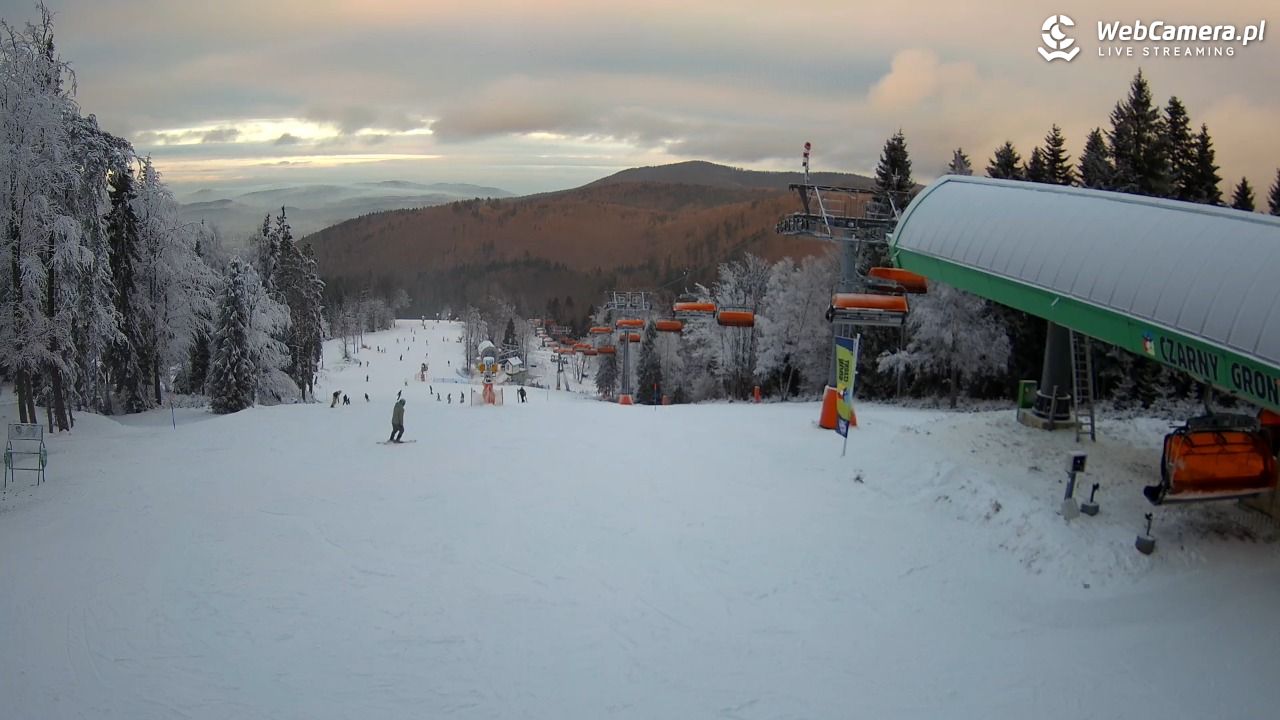 CZARNY GROŃ - Rzyki górna stacja - 27 grudzień 2025, 14:54