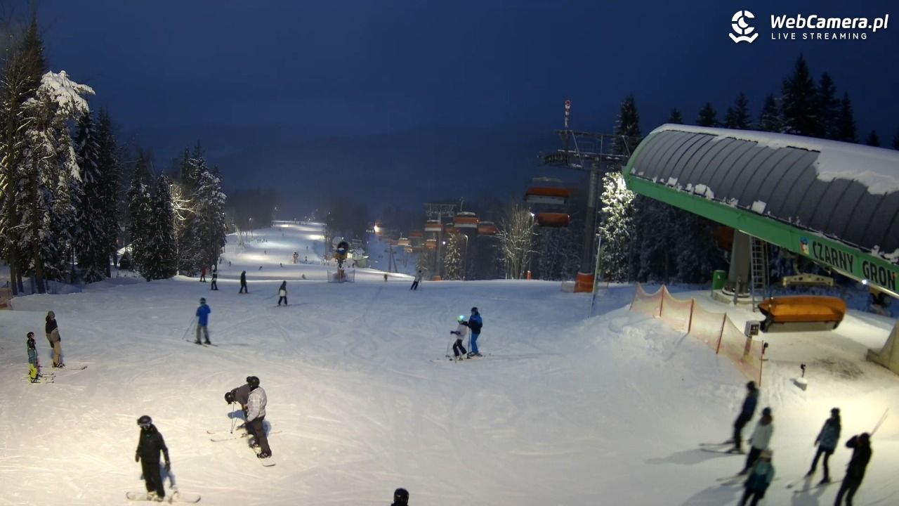 CZARNY GROŃ - Rzyki górna stacja - 21 luty 2026, 17:35