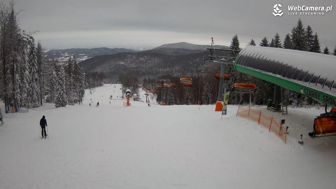 CZARNY GROŃ - Rzyki górna stacja - 12 styczeń 2026, 11:00