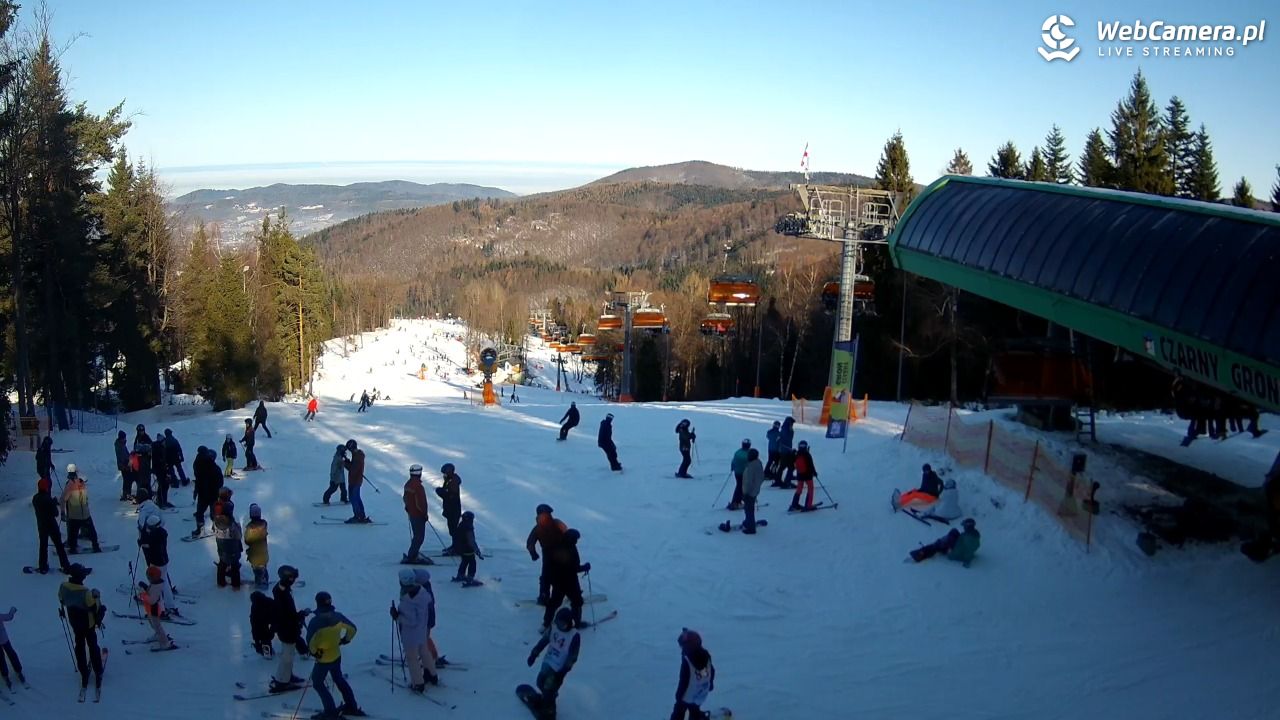 CZARNY GROŃ - Rzyki górna stacja - 17 styczeń 2026, 11:52