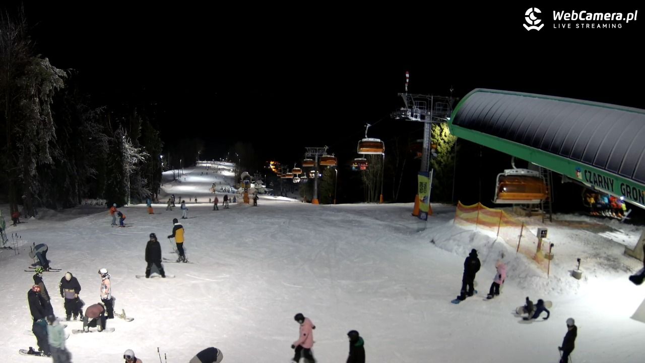 CZARNY GROŃ - Rzyki górna stacja - 27 grudzień 2025, 18:04