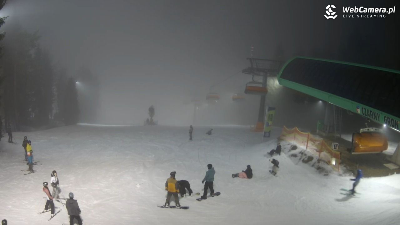 CZARNY GROŃ - Rzyki górna stacja - 07 luty 2026, 19:46
