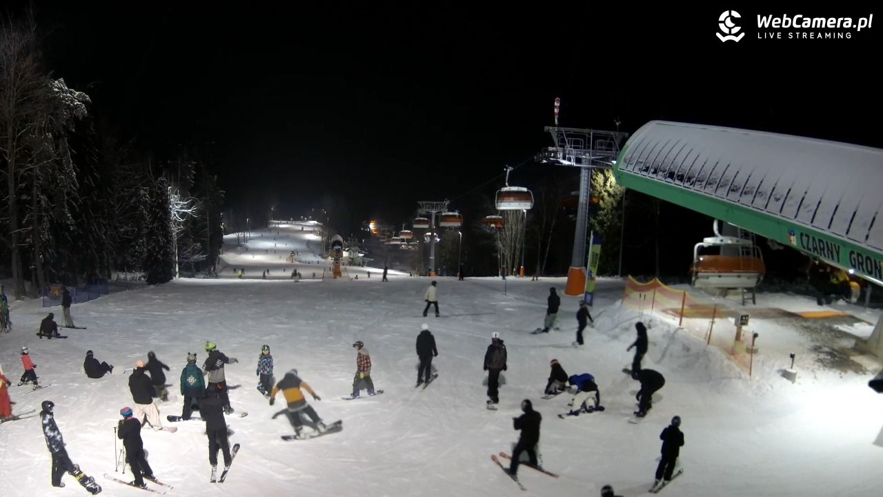 CZARNY GROŃ - Rzyki górna stacja - 06 styczeń 2026, 18:48