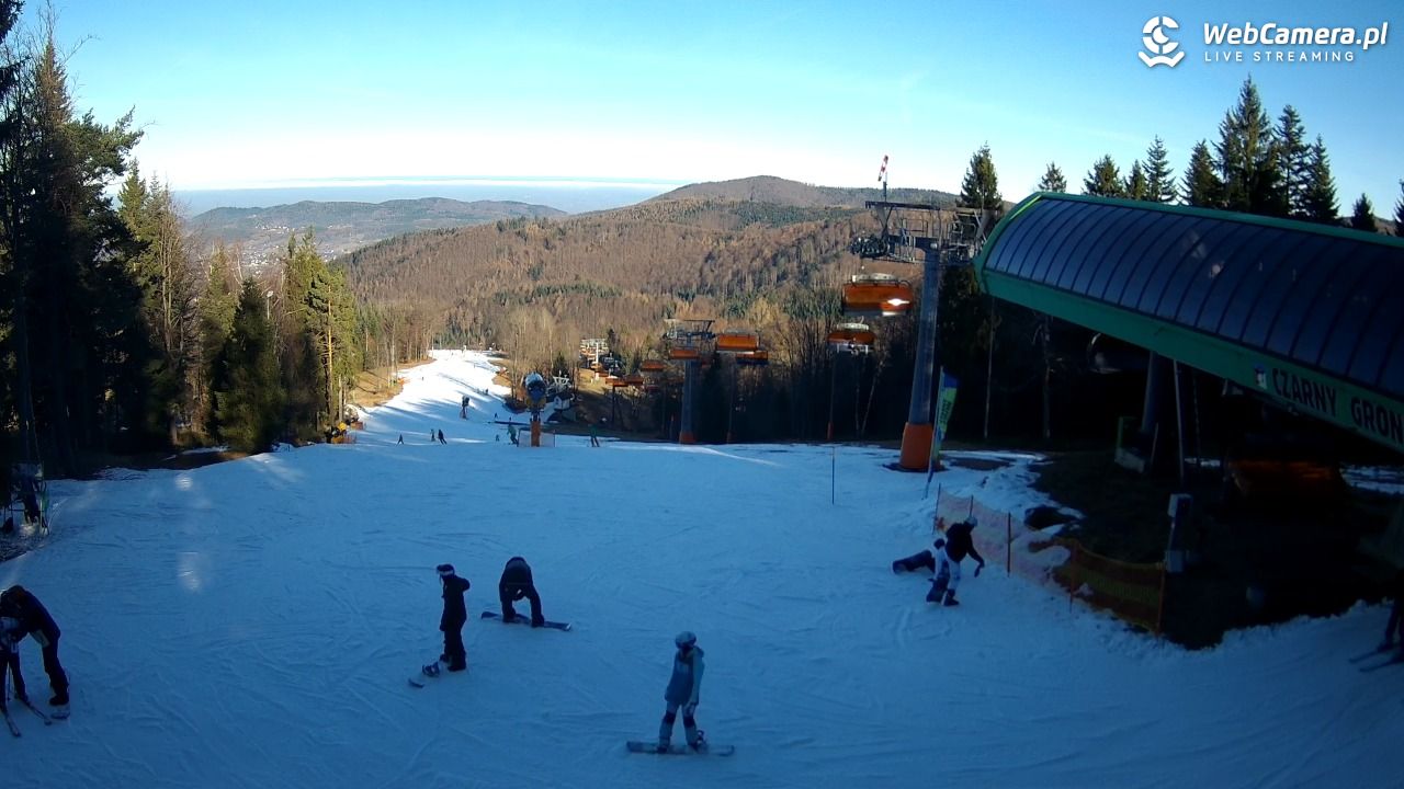 CZARNY GROŃ - Rzyki górna stacja - 13 grudzień 2025, 11:17