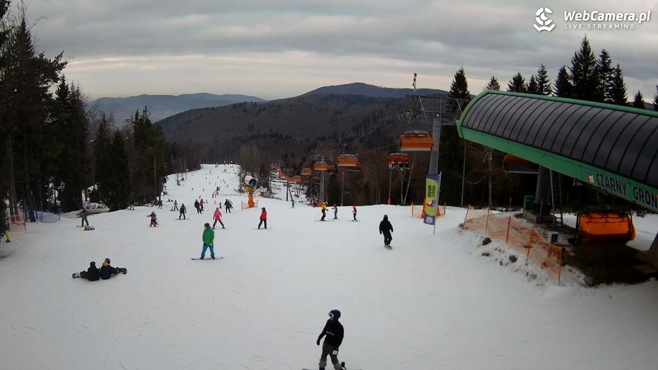 CZARNY GROŃ - Rzyki górna stacja - 27 styczeń 2026, 13:29