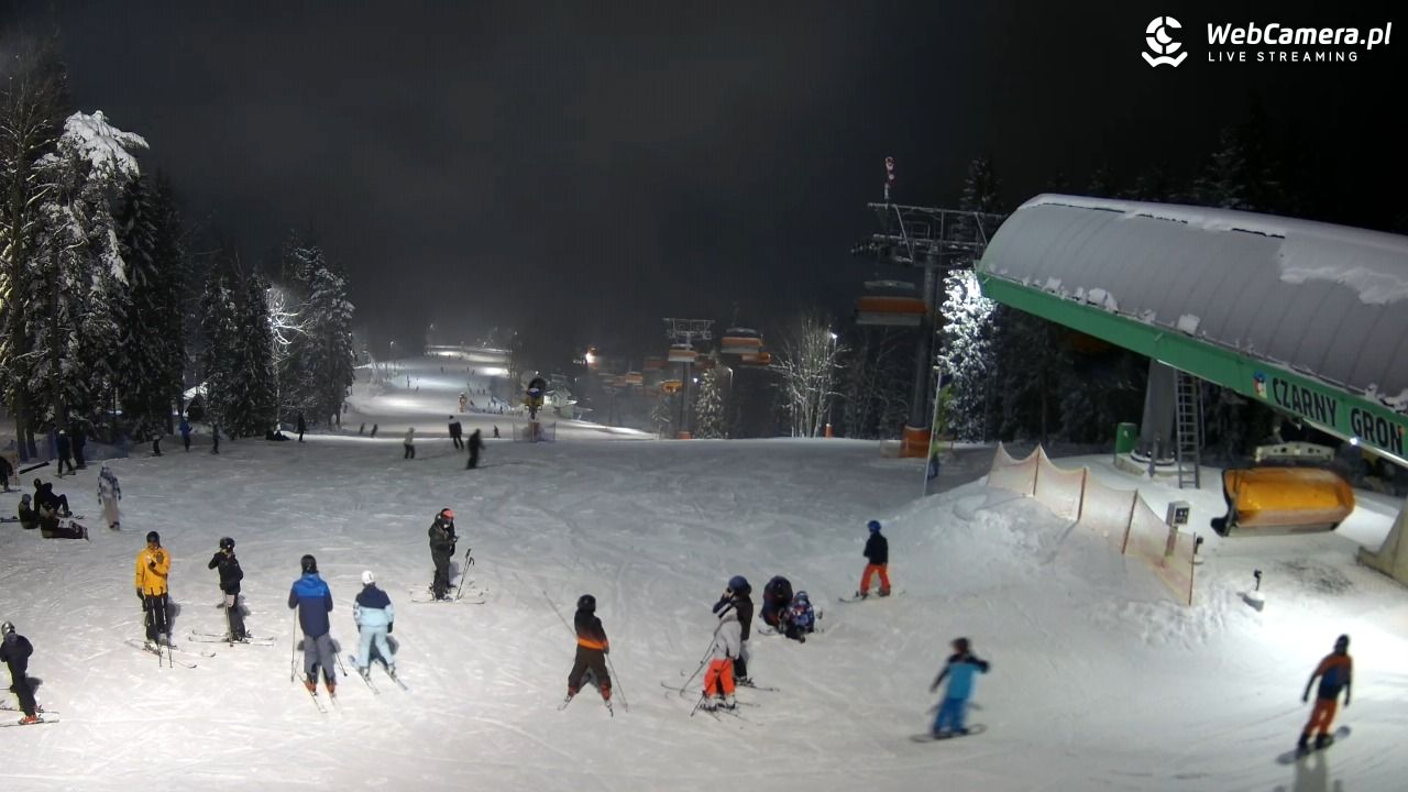 CZARNY GROŃ - Rzyki górna stacja - 21 luty 2026, 18:39