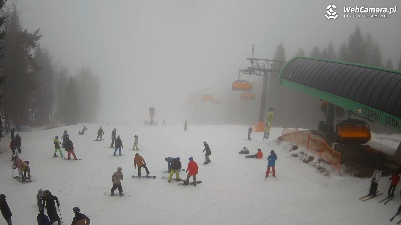 CZARNY GROŃ - Rzyki górna stacja - 07 luty 2026, 11:29