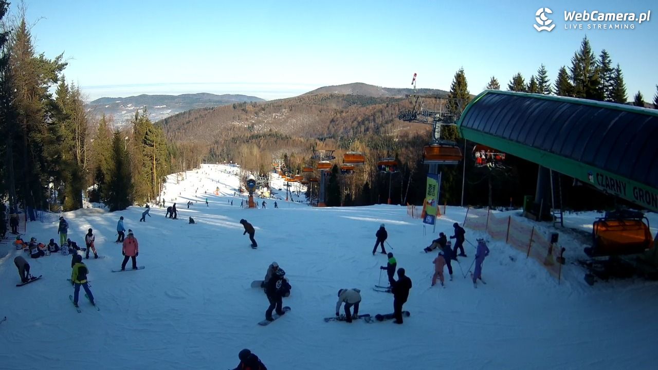 CZARNY GROŃ - Rzyki górna stacja - 17 styczeń 2026, 11:19