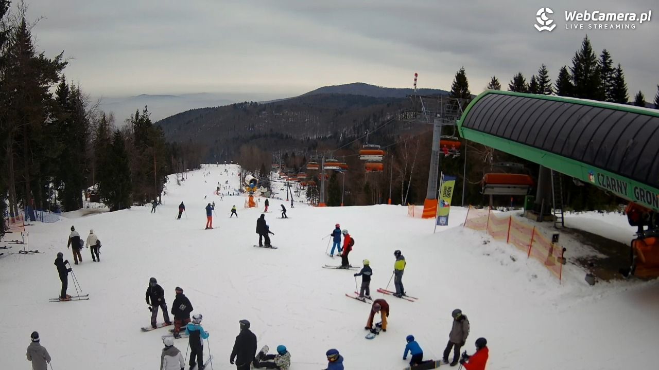 CZARNY GROŃ - Rzyki górna stacja - 24 styczeń 2026, 10:17